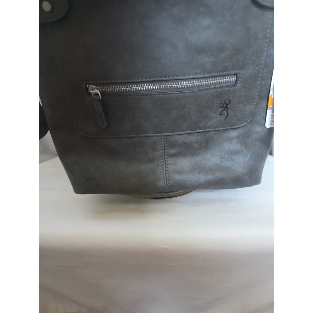 Browning Catrina CCW NWT charcoal grey crossbody purse